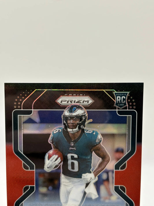 2021 Panini Chronicles Prizm #PB-8 Devonta Smith Black Red Auto /99 Rookie FRENLY BRICKS - Open 7 Days