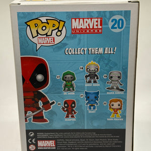 Funko POP! Marvel Universe #20 Deadpool Hot Topic Vinyl Bobble Head FRENLY BRICKS - Open 7 Days