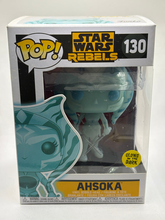 Funko POP! Star Wars Rebels #130 Ahsoka Glow Vinyl Bobble Head FRENLY BRICKS - Open 7 Days