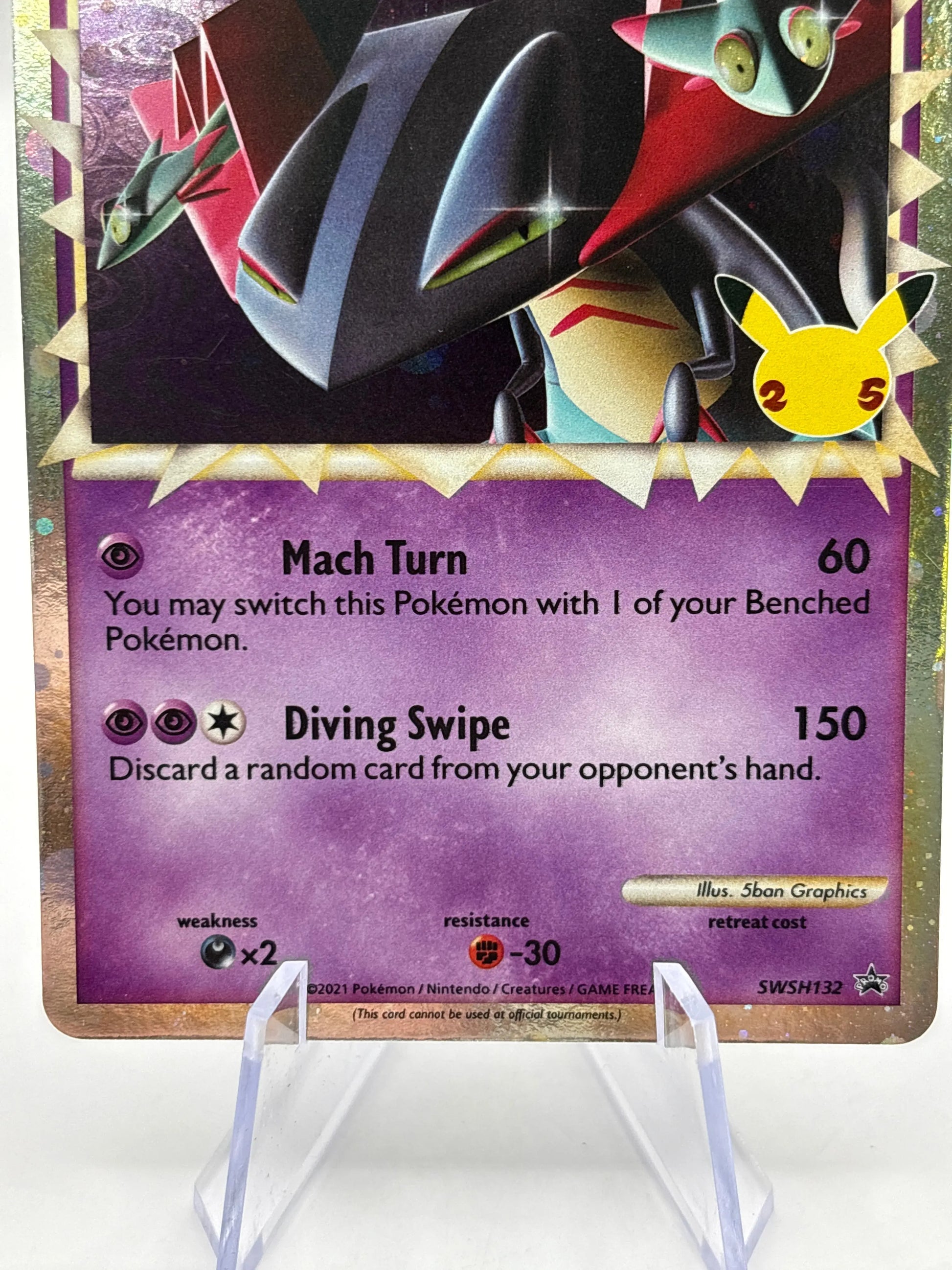 Pokemon TCG Celebrations Promo - Dragapult Prime SWSH132 LP FRENLY BRICKS - Open 7 Days
