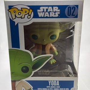 Funko POP! Star Wars #02 Yoda Vinyl Bobble Head 2016 FRENLY BRICKS - Open 7 Days