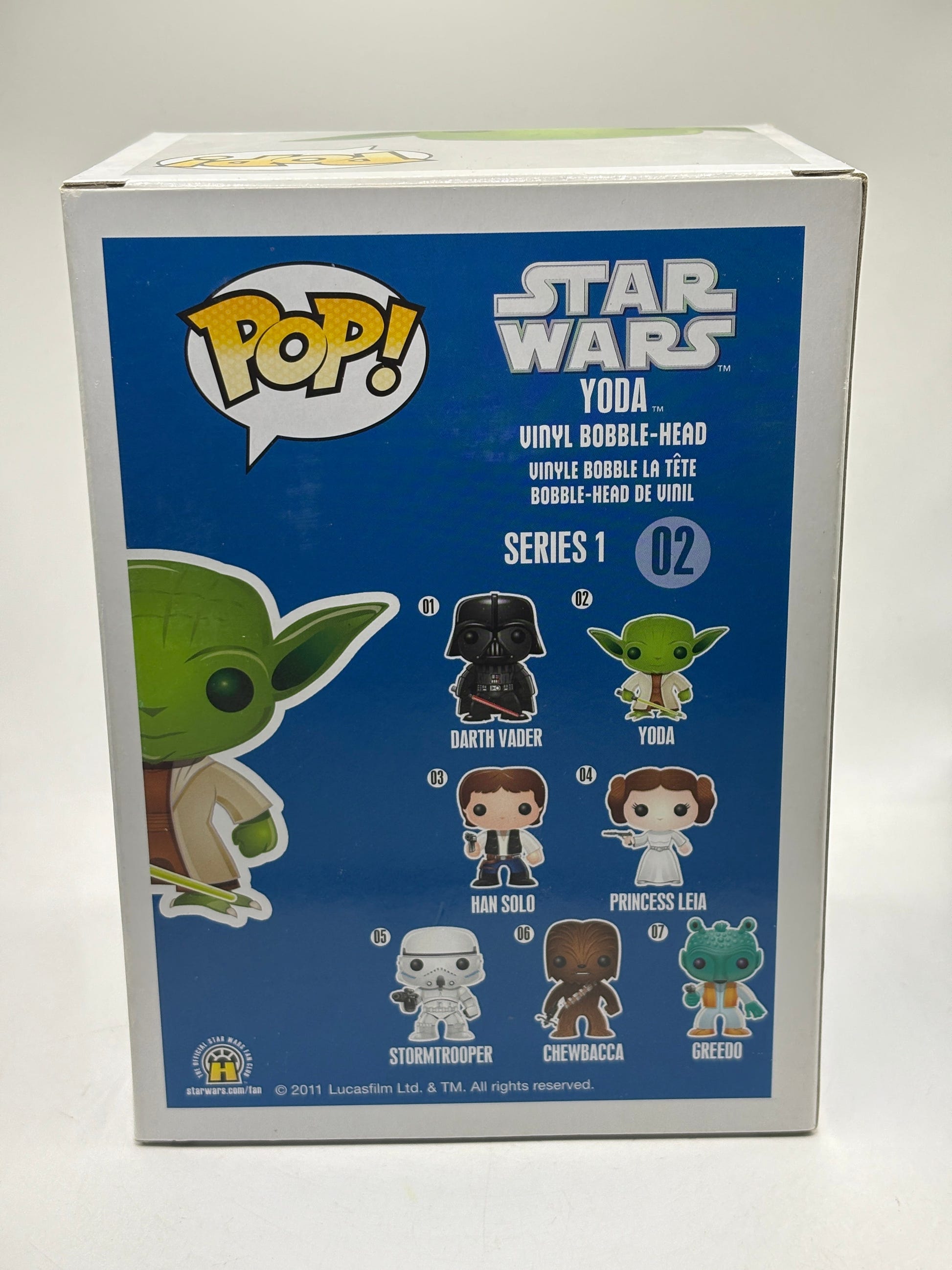 Funko POP! Star Wars #02 Yoda Vinyl Bobble Head 2016 FRENLY BRICKS - Open 7 Days image 3