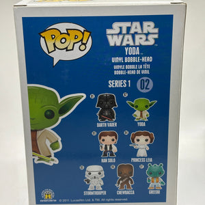 Funko POP! Star Wars #02 Yoda Vinyl Bobble Head 2016 FRENLY BRICKS - Open 7 Days