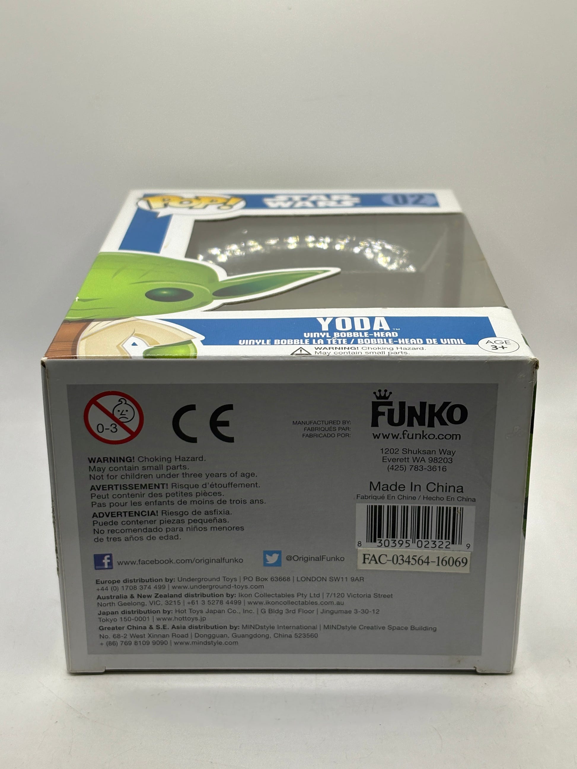 Funko POP! Star Wars #02 Yoda Vinyl Bobble Head 2016 FRENLY BRICKS - Open 7 Days image 6