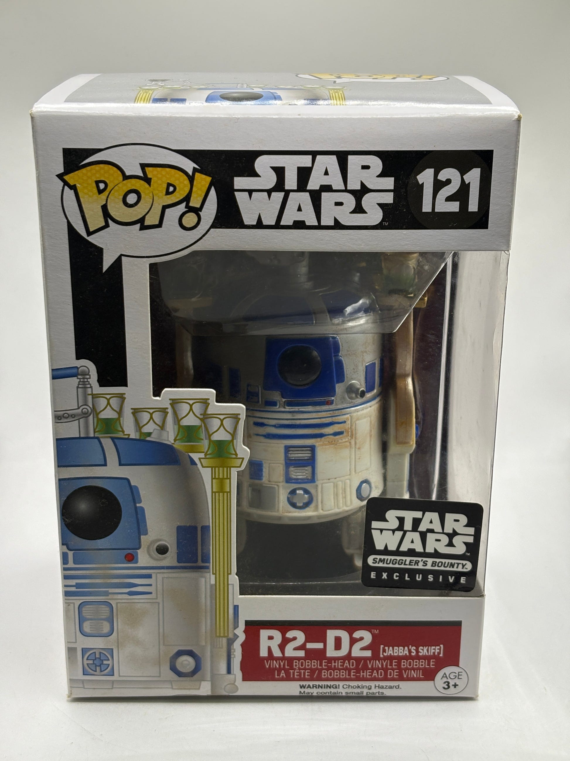 Funko POP! Star Wars #121 R2-D2 Jabba’s Skiff Smugglers Bounty Exclusive FRENLY BRICKS - Open 7 Days image 1