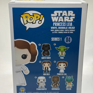 Funko POP Star Wars #04 Princess Leia Vinyl Bobble Head 2017 FRENLY BRICKS - Open 7 Days