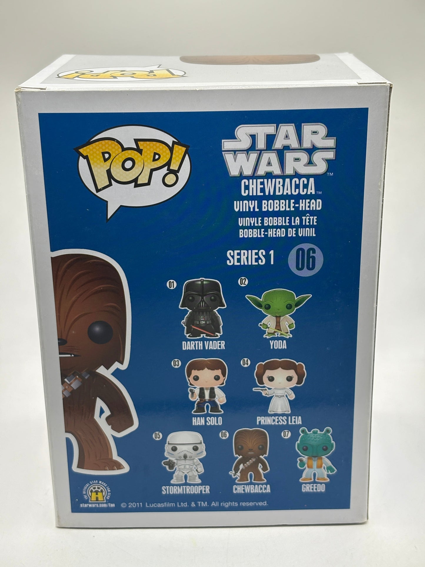 Funko POP! Star Wars #06 Chewbacca Vinyl Bobble Head 2017 FRENLY BRICKS - Open 7 Days