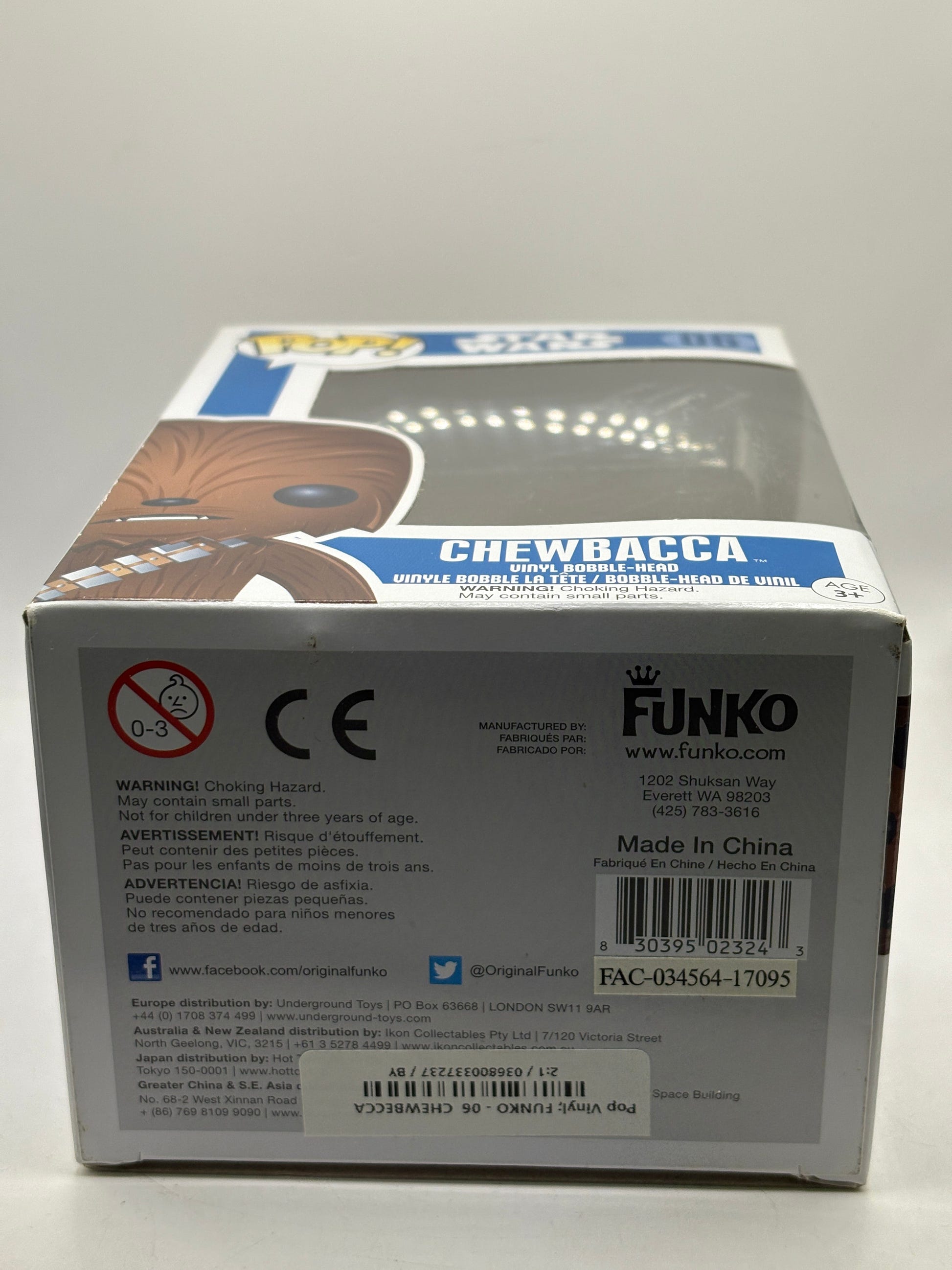 Funko POP! Star Wars #06 Chewbacca Vinyl Bobble Head 2017 FRENLY BRICKS - Open 7 Days image 6