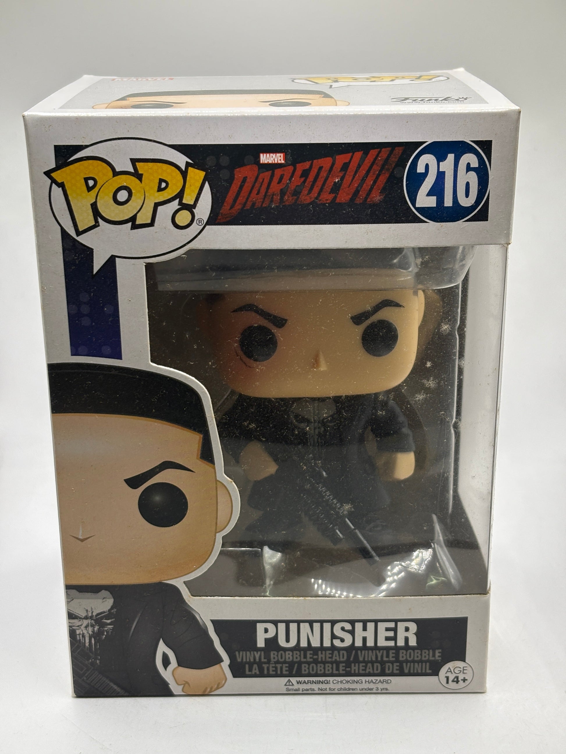Funko POP! Marvel Daredevil #216 Punisher Vinyl Bobble Head FRENLY BRICKS - Open 7 Days