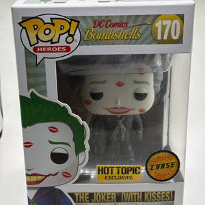 Funko POP! Heroes DC Bombshells #170 The Joker with Kisses Chase Hot Topic FRENLY BRICKS - Open 7 Days