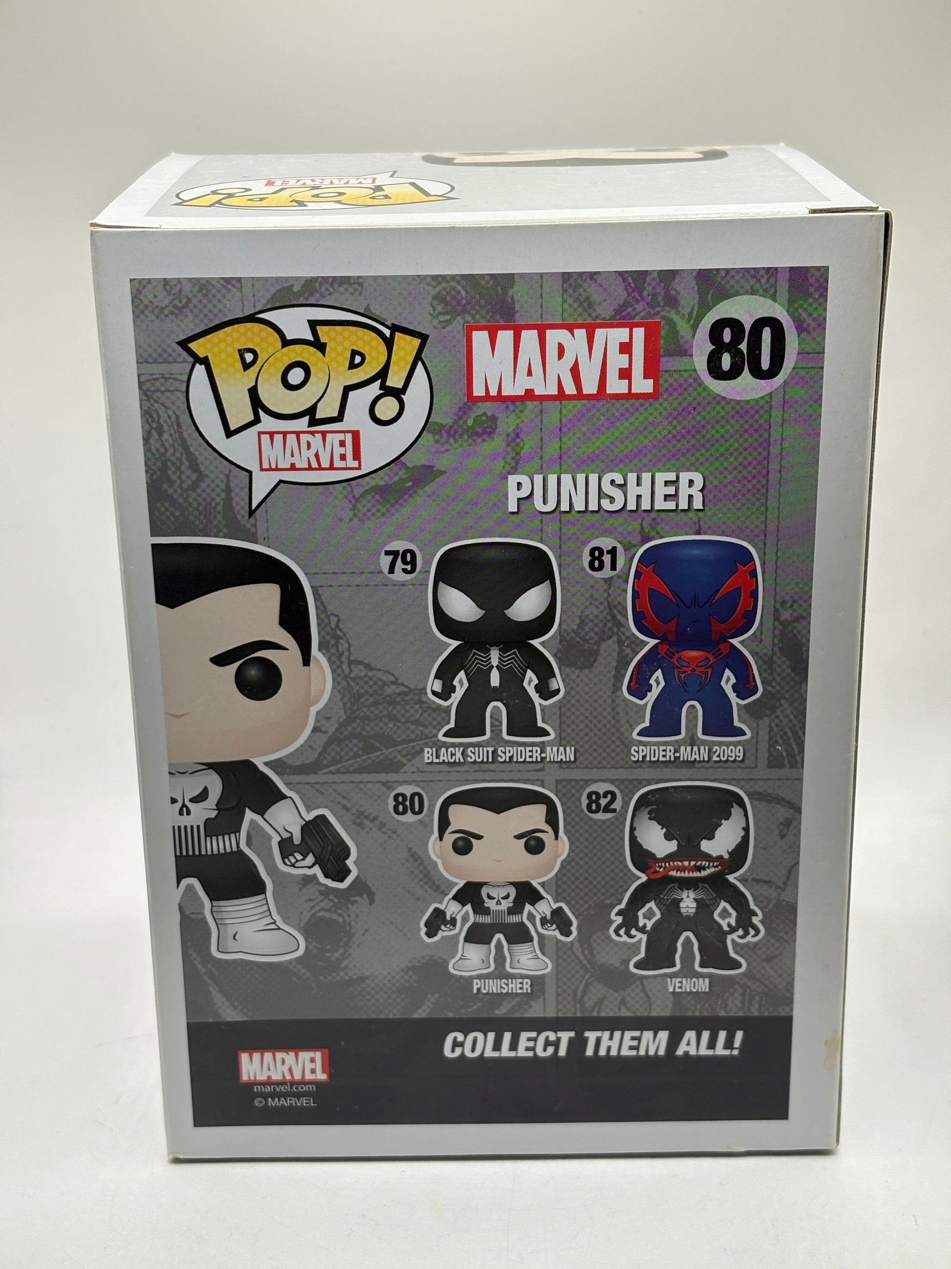 Funko POP! Marvel #80 Punisher Vinyl Bobble Head 2015 FRENLY BRICKS - Open 7 Days