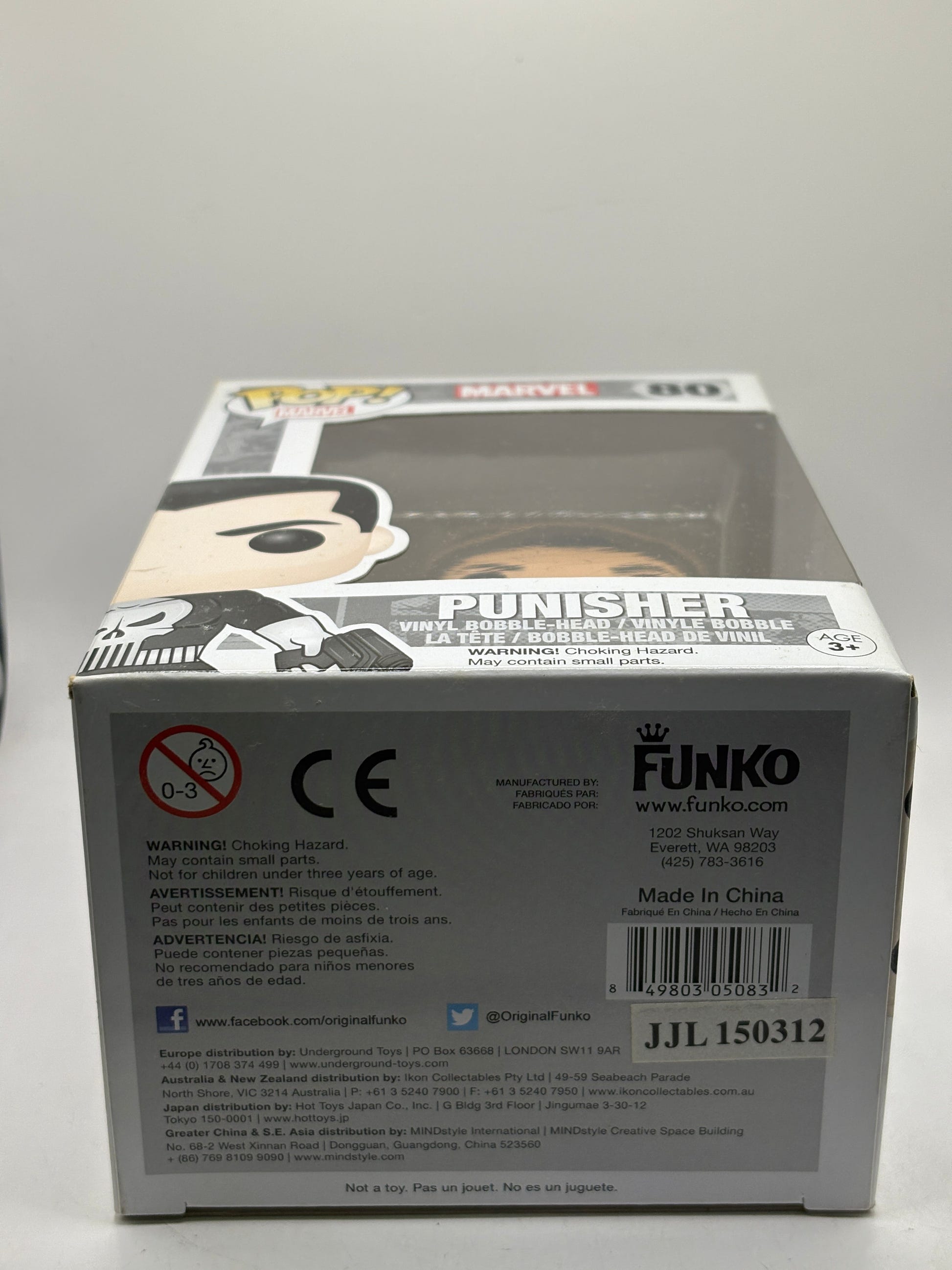 Funko POP! Marvel #80 Punisher Vinyl Bobble Head 2015 FRENLY BRICKS - Open 7 Days image 6