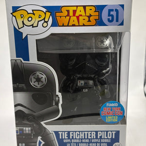 Funko POP! Star Wars #51 Tie Fighter Pilot New York Comic Con Limited Edition FRENLY BRICKS - Open 7 Days