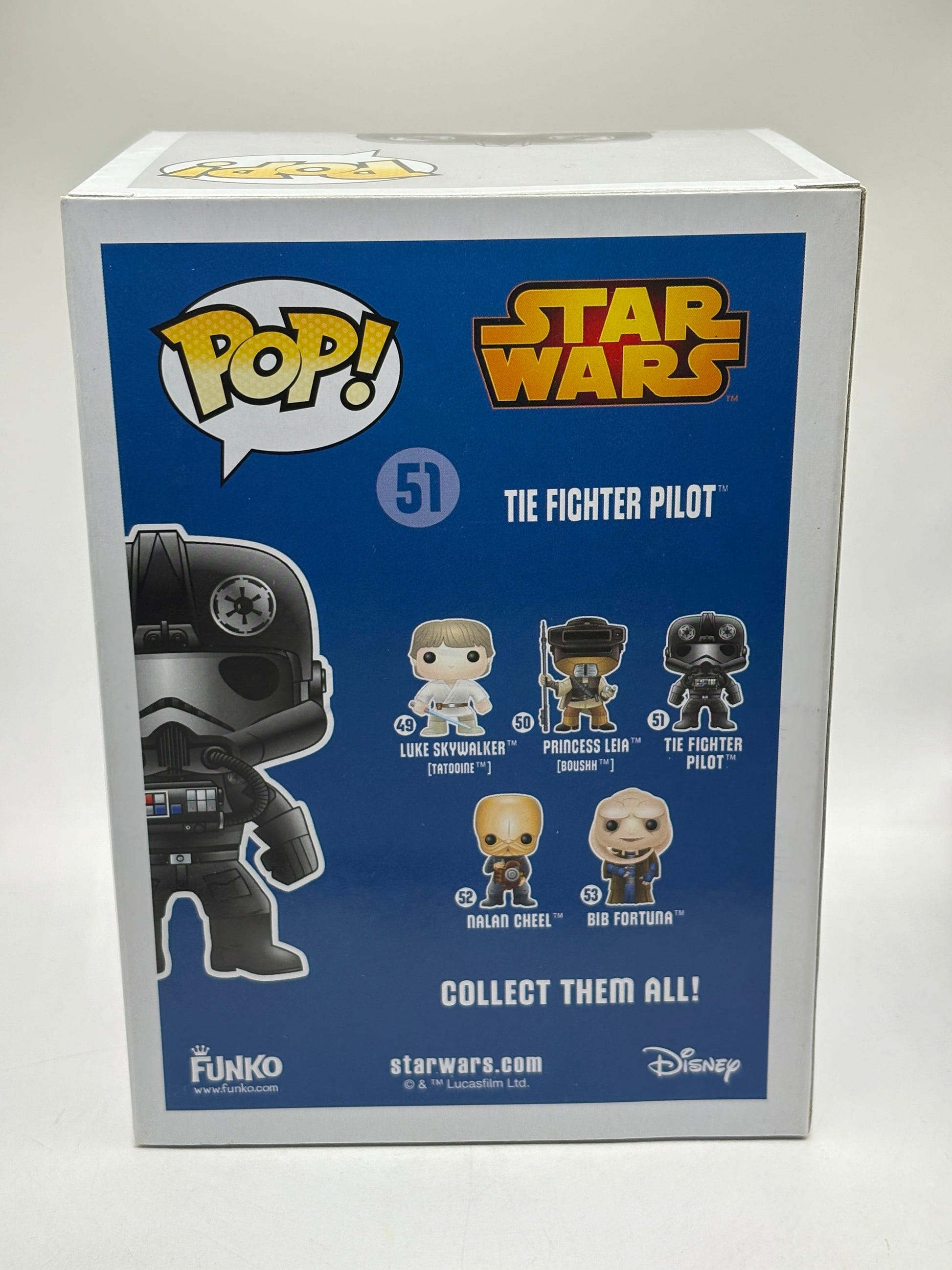 Funko POP! Star Wars #51 Tie Fighter Pilot New York Comic Con Limited Edition FRENLY BRICKS - Open 7 Days image 3