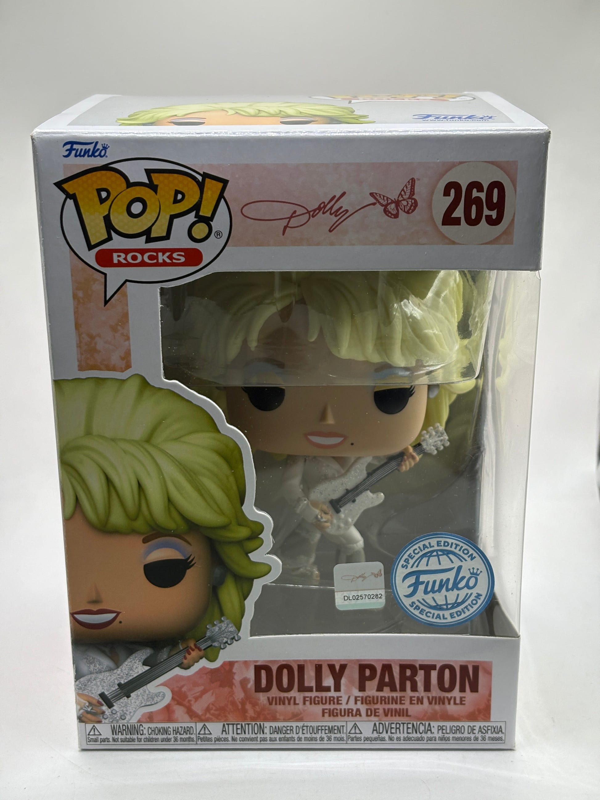 Funko POP! Rocks Dolly Parton #269 Dolly Parton Special Edition image 1