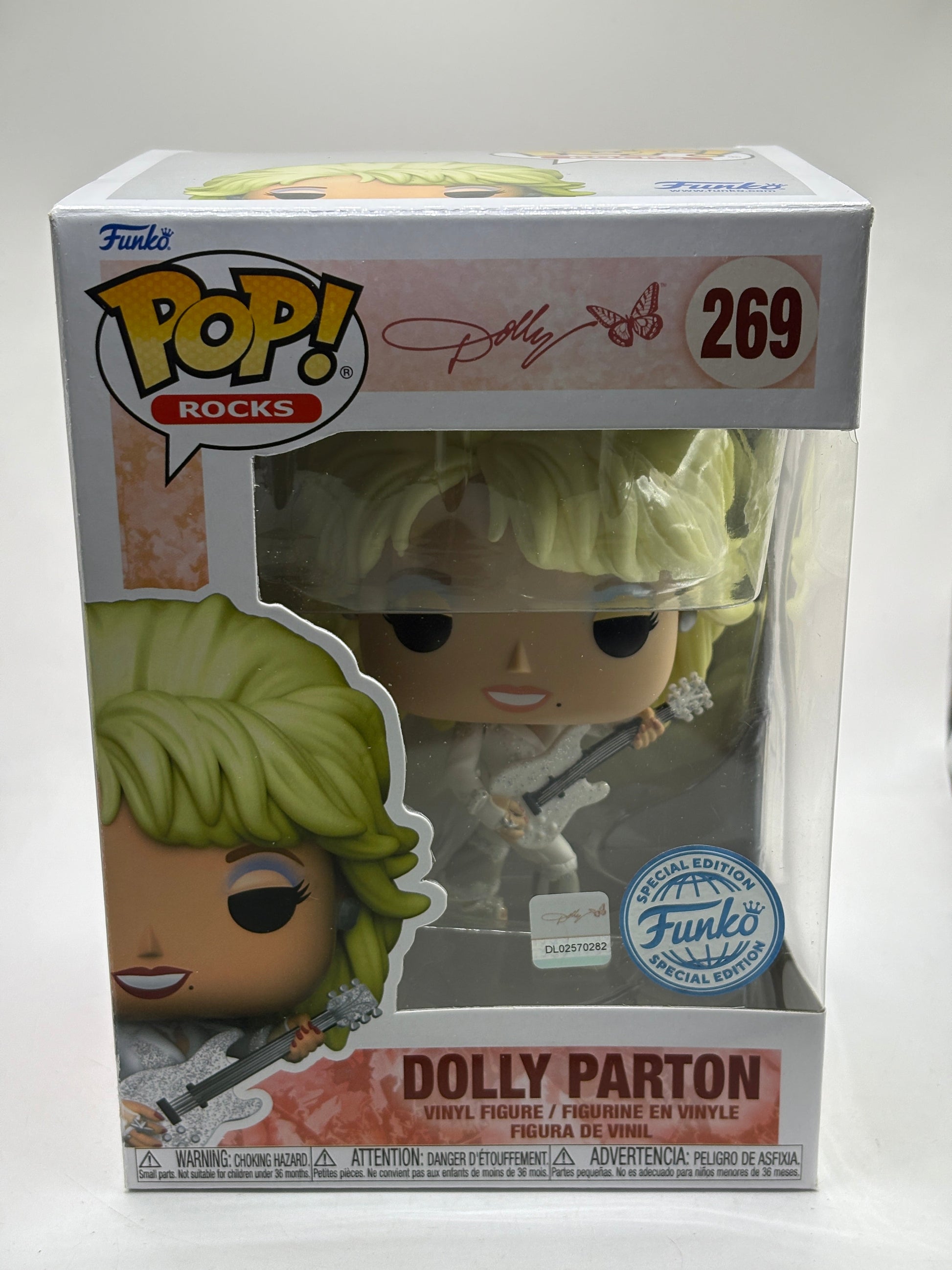 Funko POP! Rocks Dolly Parton #269 Dolly Parton Special Edition FRENLY BRICKS - Open 7 Days