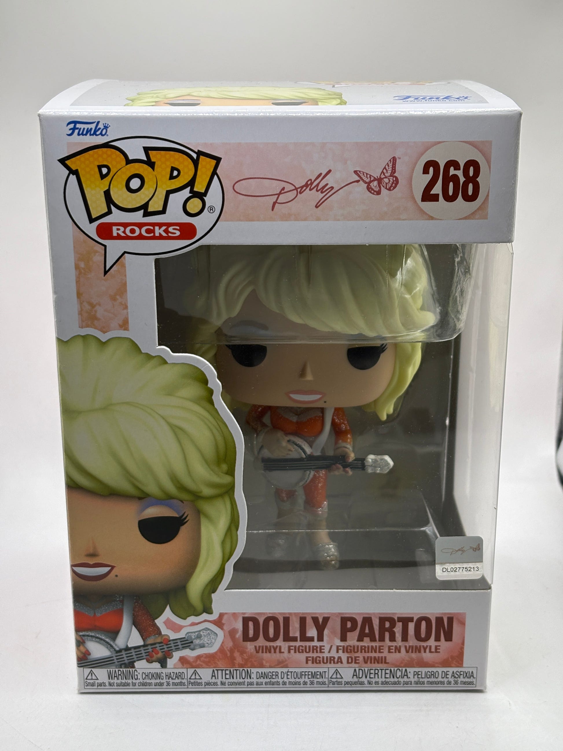 Funko POP! Rocks Dolly Parton #268 Dolly Parton image 1