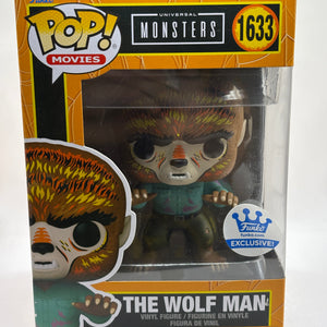 Funko POP! Movies Universal Monsters #1633 The Wolf Man funko shop Exclusive FRENLY BRICKS - Open 7 Days