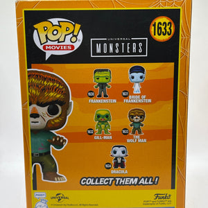 Funko POP! Movies Universal Monsters #1633 The Wolf Man funko shop Exclusive FRENLY BRICKS - Open 7 Days