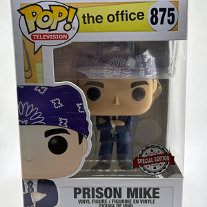 Funko POP! Television The Office #875 Prison Mike Special Edition FRENLY BRICKS - Open 7 Days