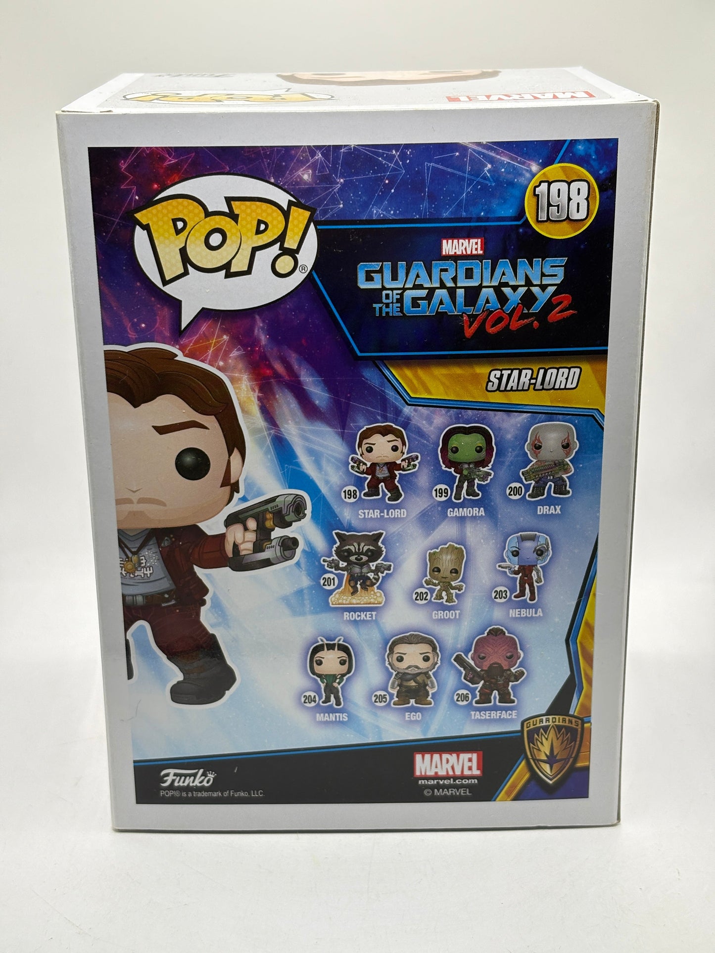 Funko POP! Marvel Guardians of the Galaxy #198 Star-Lord Limited Chase FRENLY BRICKS - Open 7 Days
