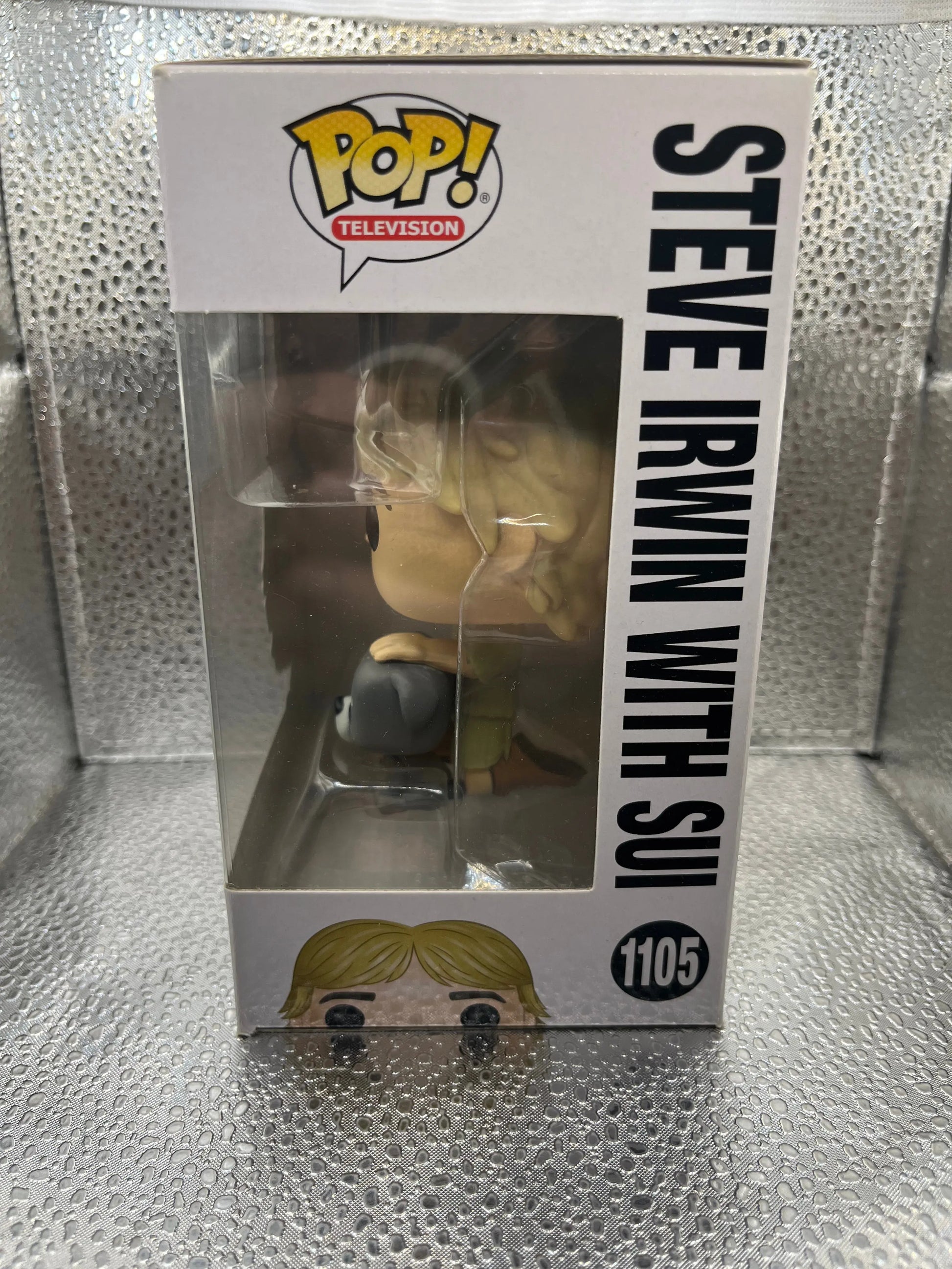 Funko POP - Television - Australia Zoo Steve Irwin with Sui #1105 FRENLY BRICKS - Open 7 Days