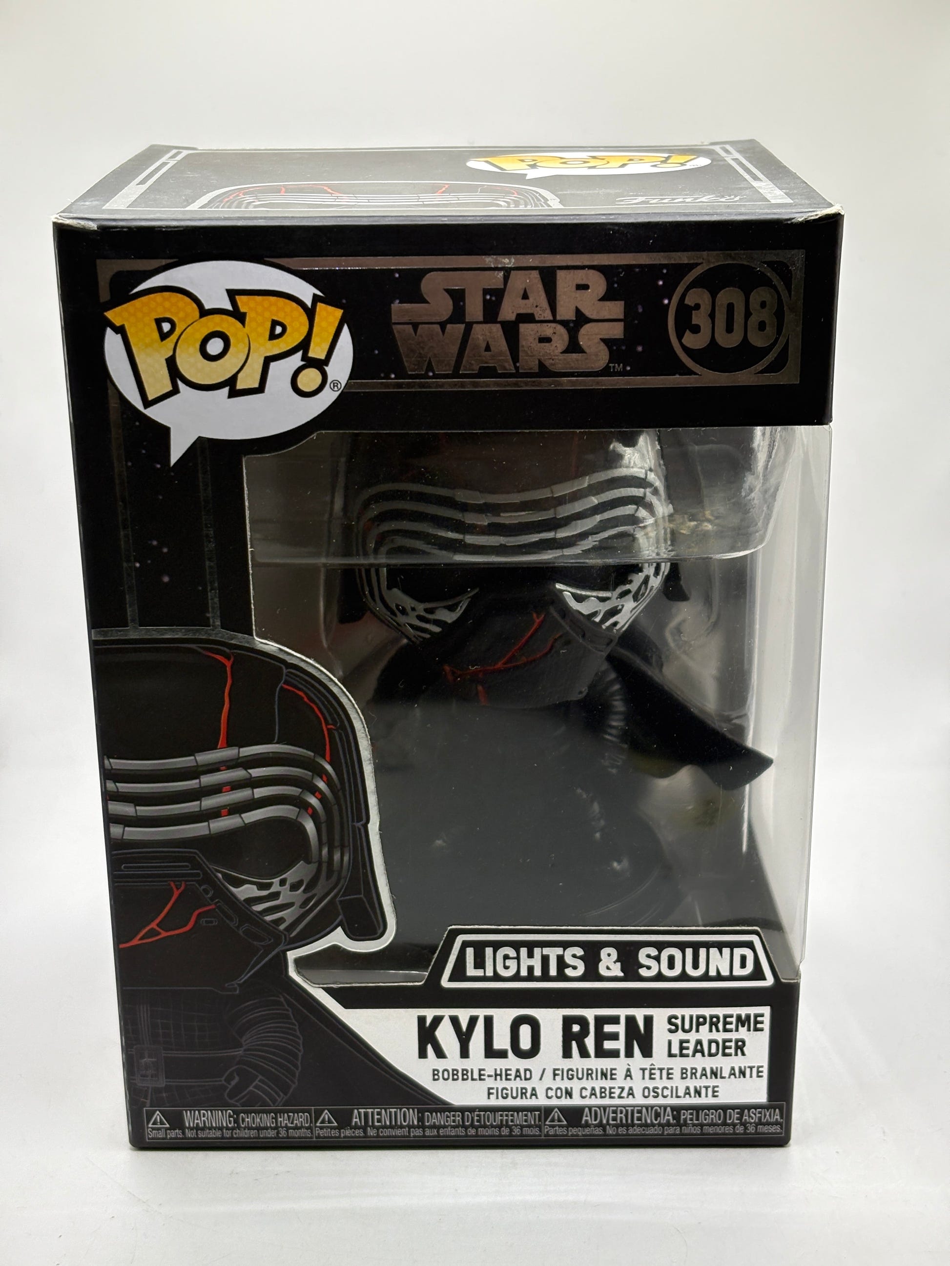 Funko POP! Star Wars #308 Kylo Ren Supreme Leader Lights & Sound image 1