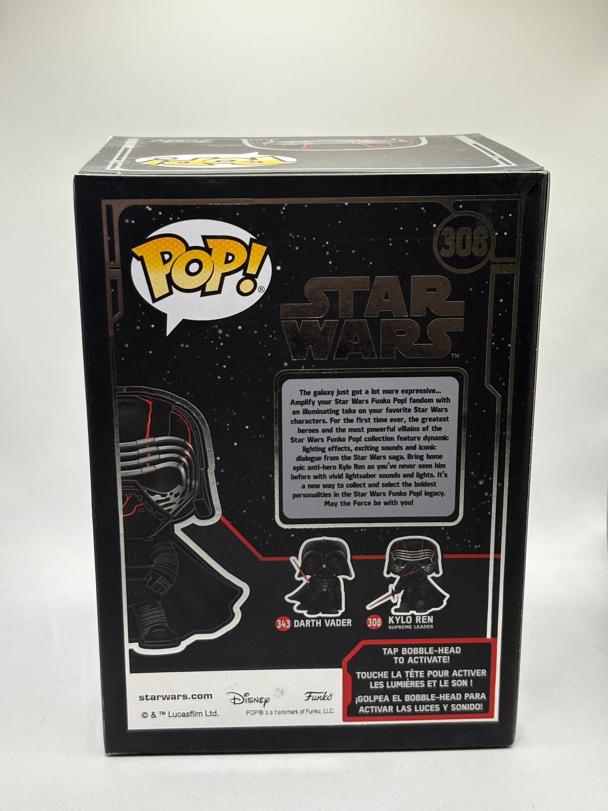 Funko POP! Star Wars #308 Kylo Ren Supreme Leader Lights & Sound FRENLY BRICKS - Open 7 Days