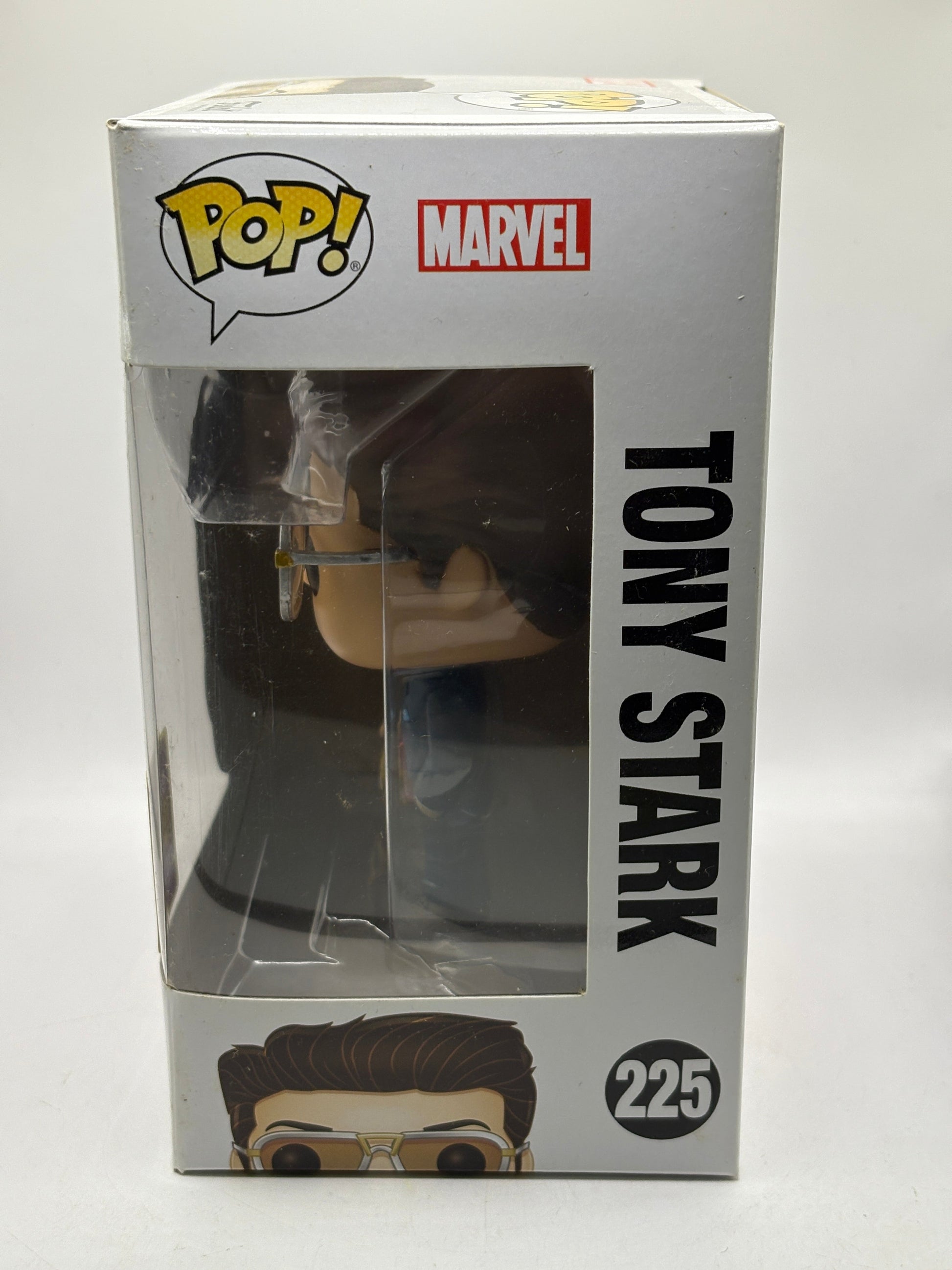 Funko POP! Marvel Spiderman #225 Tony Stark 2017 Summer Convention FRENLY BRICKS - Open 7 Days