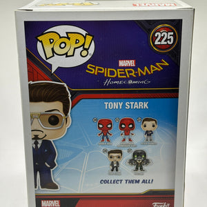 Funko POP! Marvel Spiderman #225 Tony Stark 2017 Summer Convention FRENLY BRICKS - Open 7 Days