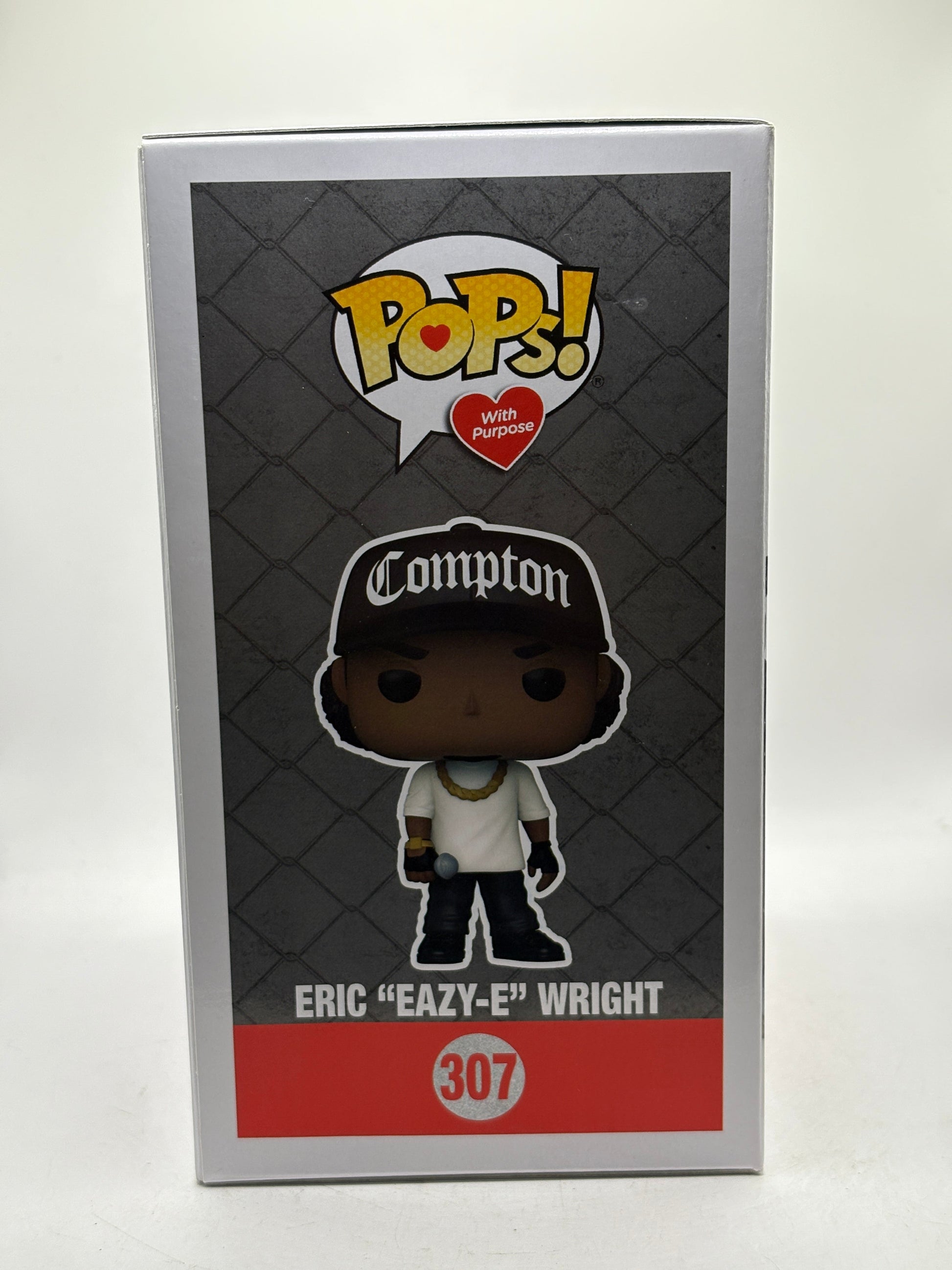 Funko POP! With Purpose Eazy-E #307 Eric Eazy-E Wright Funko shop Exclusive FRENLY BRICKS - Open 7 Days