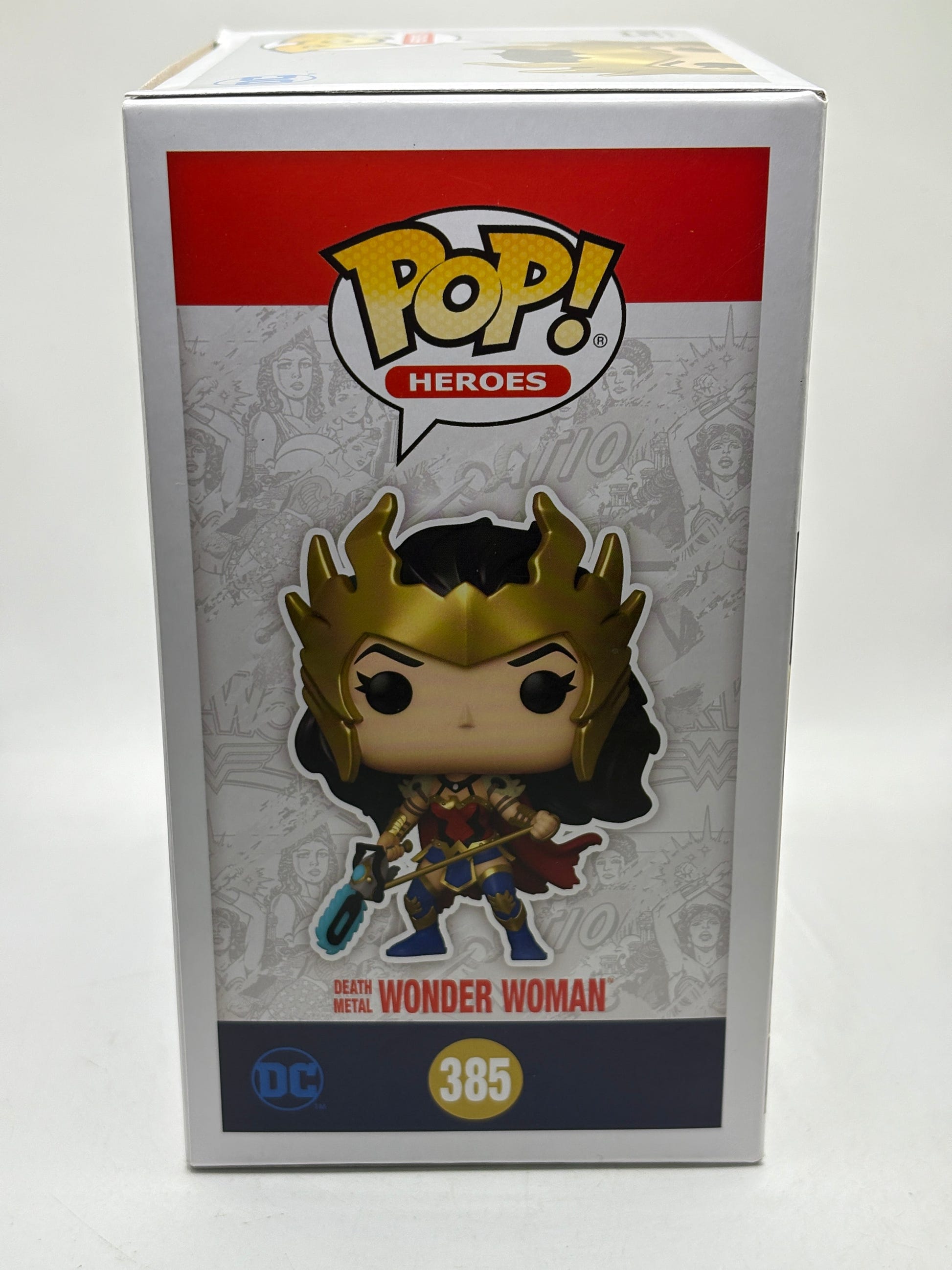 Funko POP! Heroes Wonder Woman 80 Years #385 Death Metal Wonder Woman Chase, photo 4 image 4