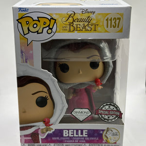 Funko POP! Disney Beauty and the Beast #1137 Belle Diamond Special Edition FRENLY BRICKS - Open 7 Days
