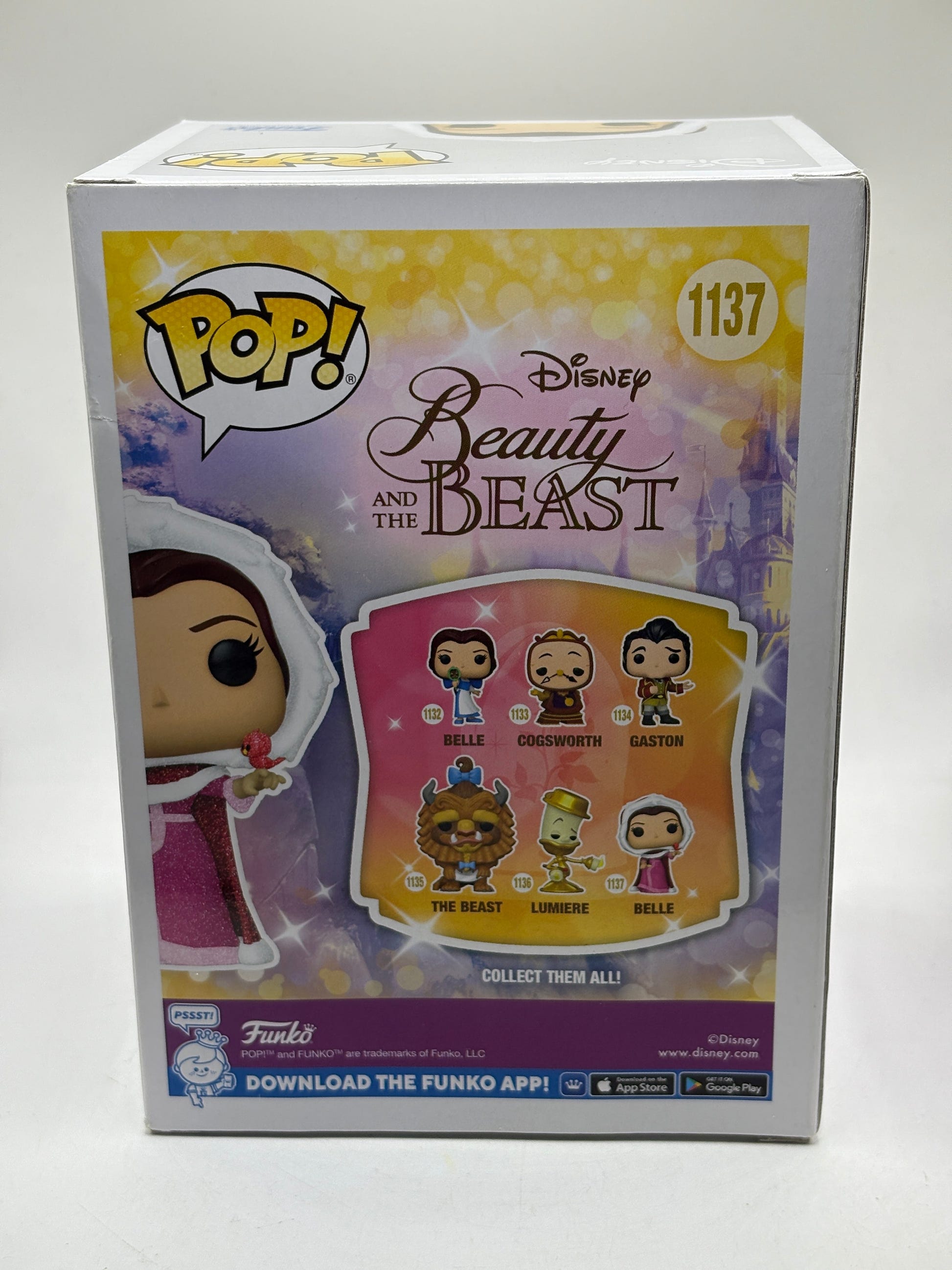 Funko POP! Disney Beauty and the Beast #1137 Belle Diamond Special Edition FRENLY BRICKS - Open 7 Days image 3