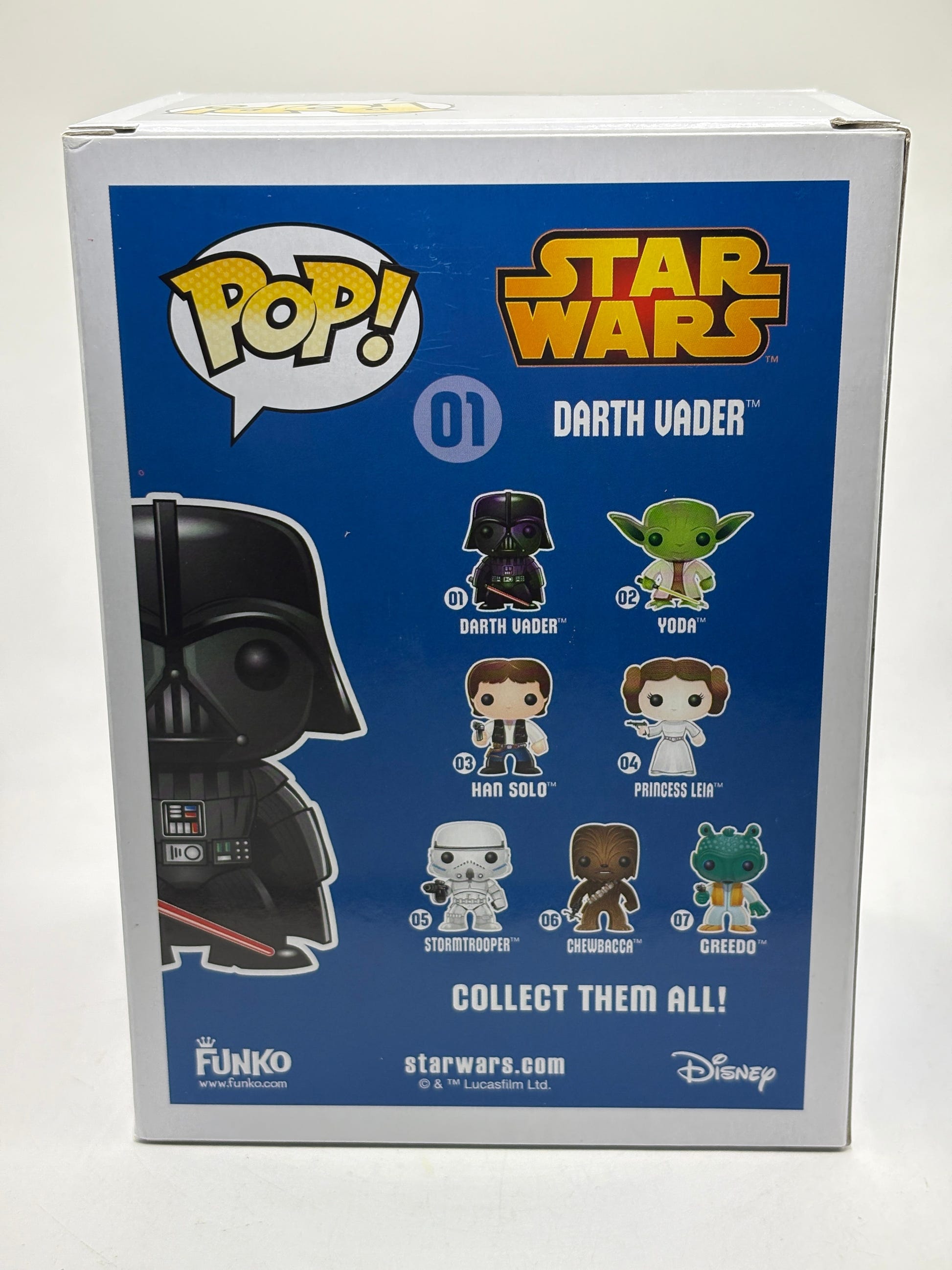 Funko POP! Star Wars #01 Darth Vader Chrome Vinyl Bobble Head 2016 FRENLY BRICKS - Open 7 Days image 3