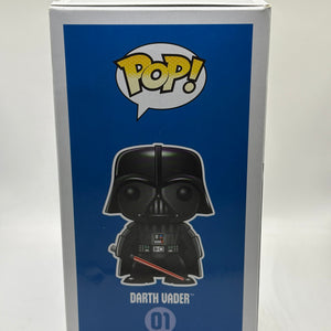 Funko POP! Star Wars #01 Darth Vader Chrome Vinyl Bobble Head 2016 FRENLY BRICKS - Open 7 Days