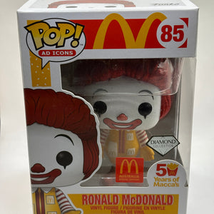 Funko POP! Ad Icons Mcdonalds #85 Ronald Mcdonald Diamond Australia FRENLY BRICKS - Open 7 Days