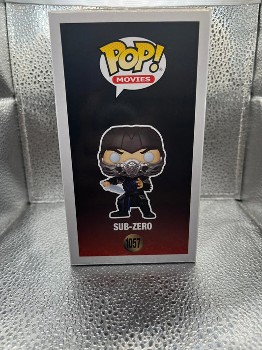 Funko POP - Movies - Mortal Kombat - Sub Zero #1157 FRENLY BRICKS - Open 7 Days