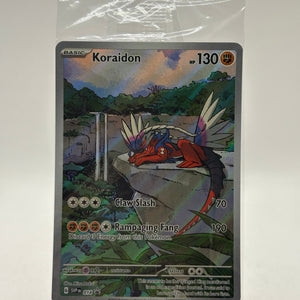 Pokemon TCG SVP Promos - Koraidon SVP 014 Black Star Illustration Rare Sealed FRENLY BRICKS - Open 7 Days