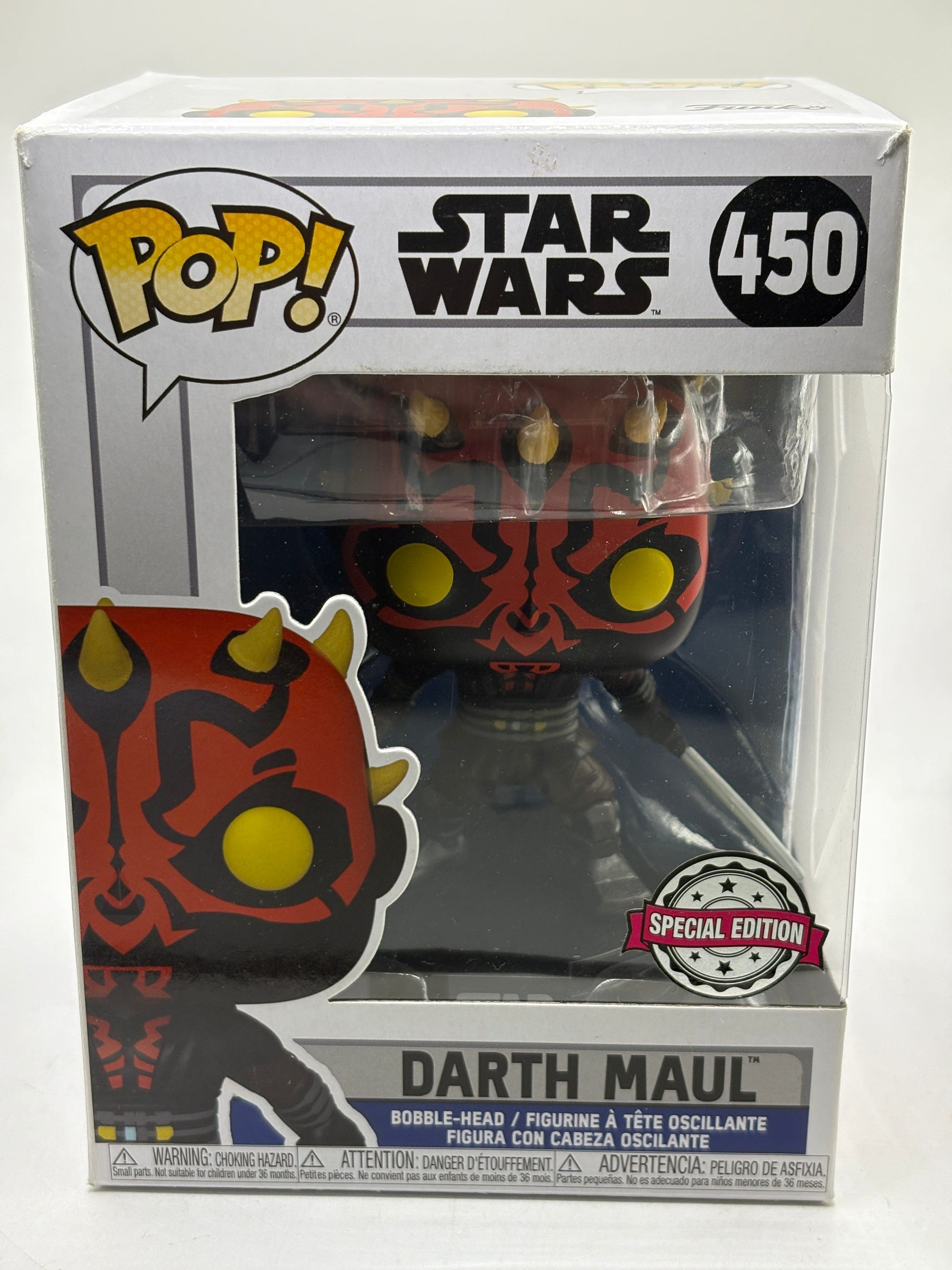 Funko POP! Star Wars #450 Darth Maul Special Edition Bobble Head FRENLY BRICKS - Open 7 Days image 1