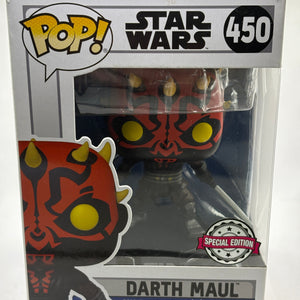 Funko POP! Star Wars #450 Darth Maul Special Edition Bobble Head FRENLY BRICKS - Open 7 Days