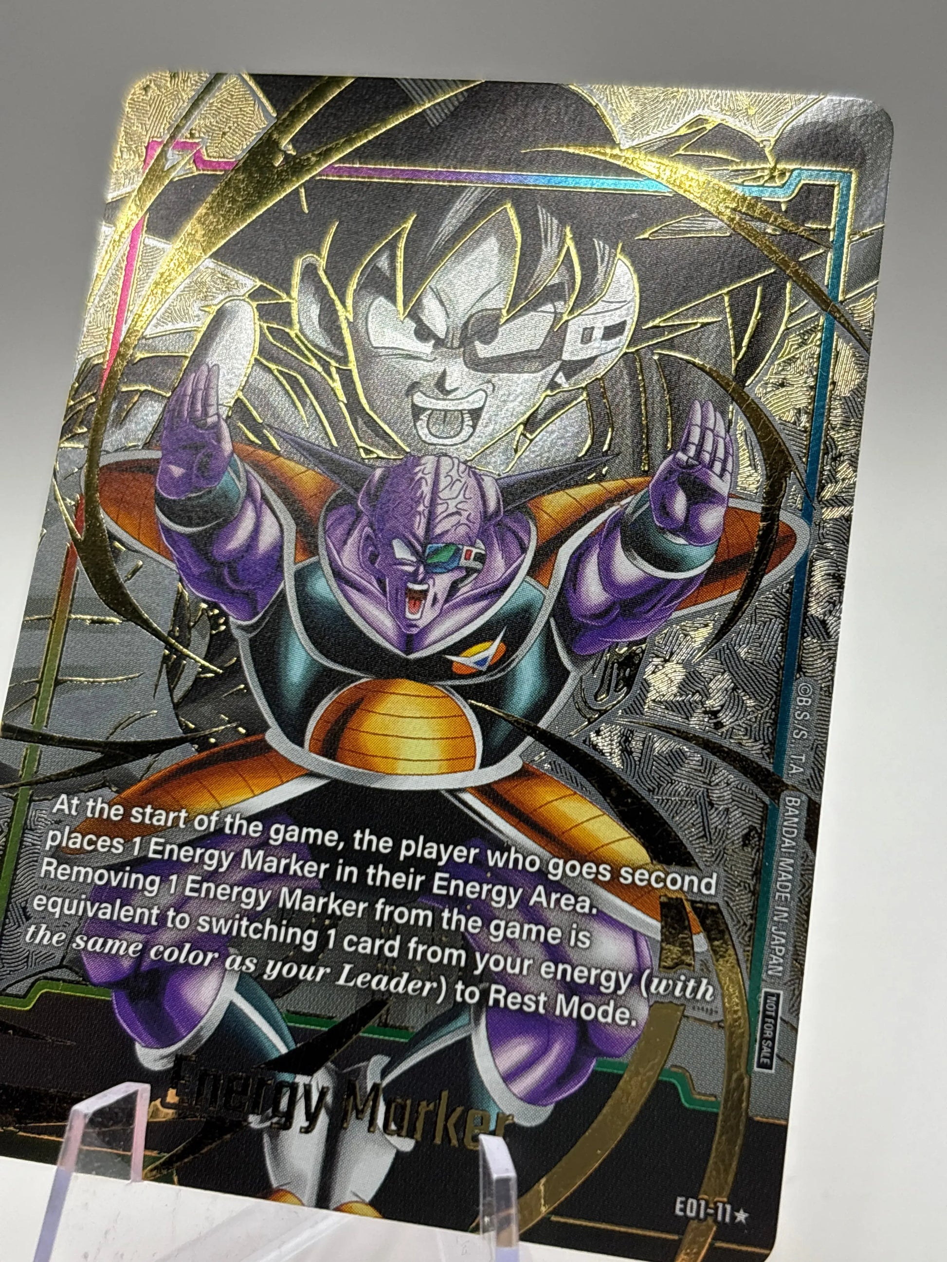 Dragon Ball Super Fusion World TCG - Energy Marker E01-11 Captain Ginyu LP FRENLY BRICKS - Open 7 Days
