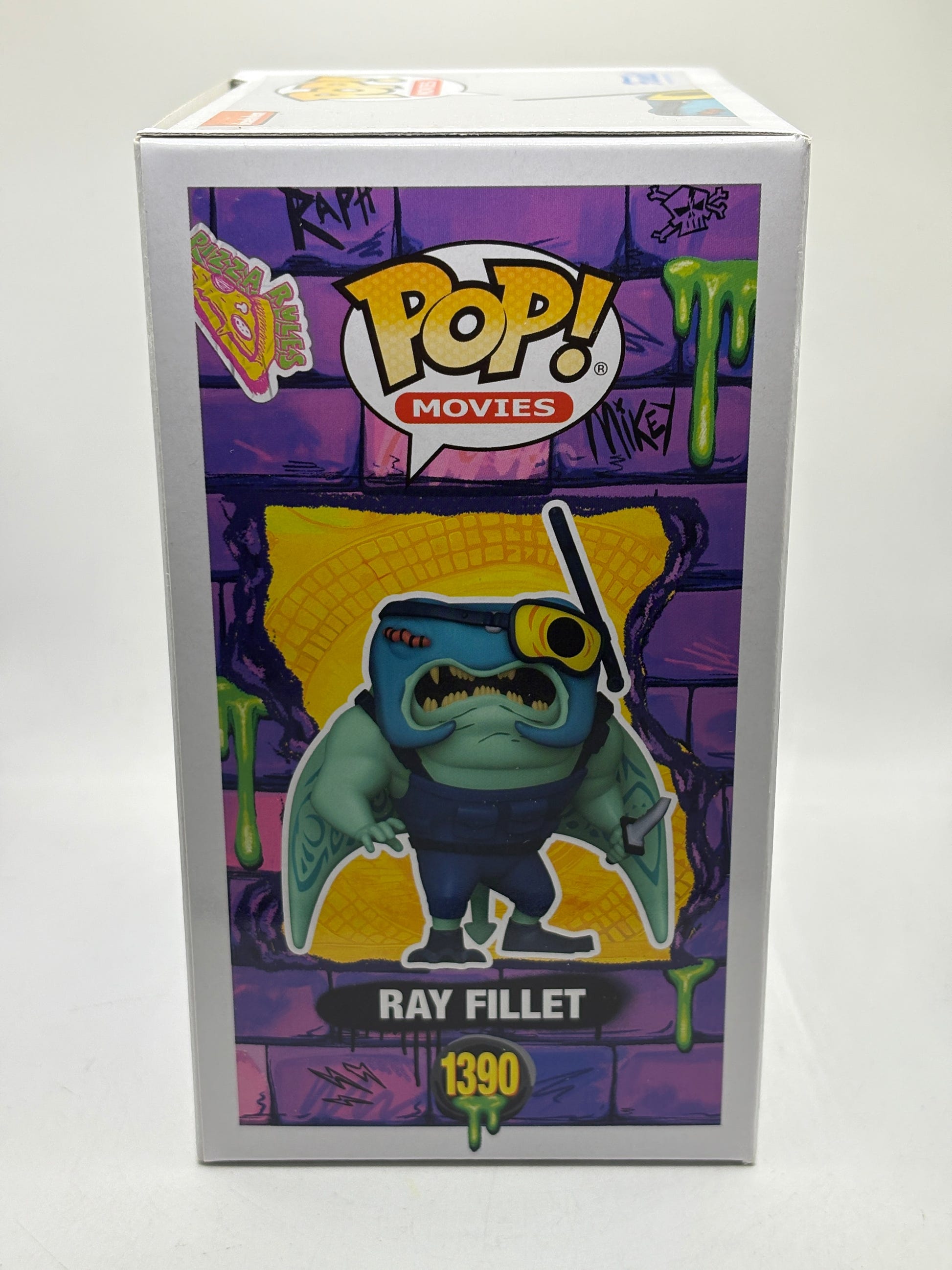 Funko POP! Movies TMNT Mutant Mayhem #1390 Ray Fillet 2023 Fall Con Limited FRENLY BRICKS - Open 7 Days image 4