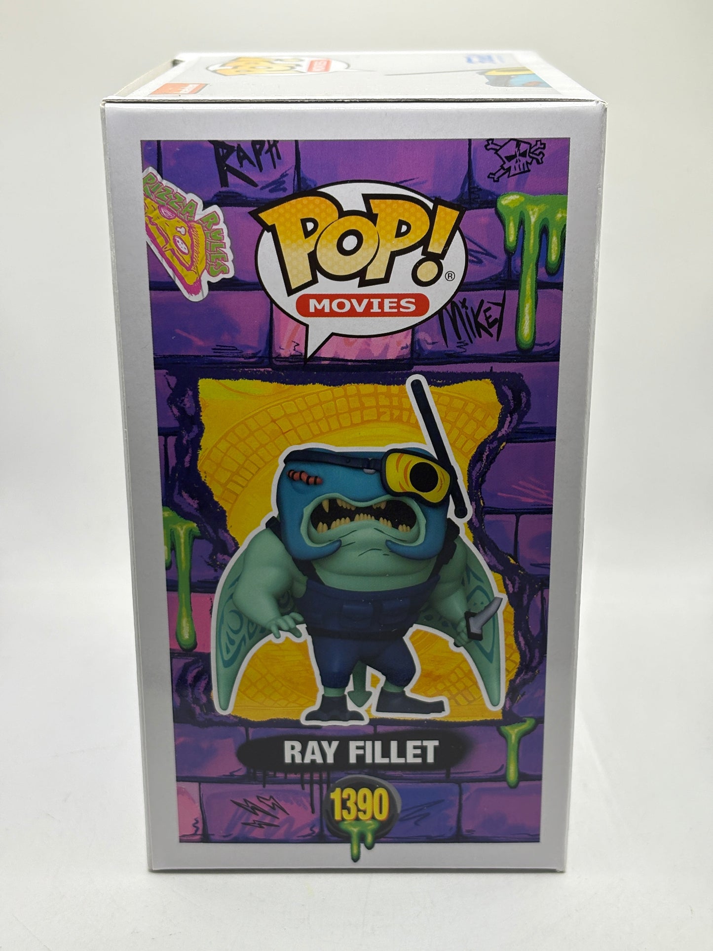 Funko POP! Movies TMNT Mutant Mayhem #1390 Ray Fillet 2023 Fall Con Limited FRENLY BRICKS - Open 7 Days