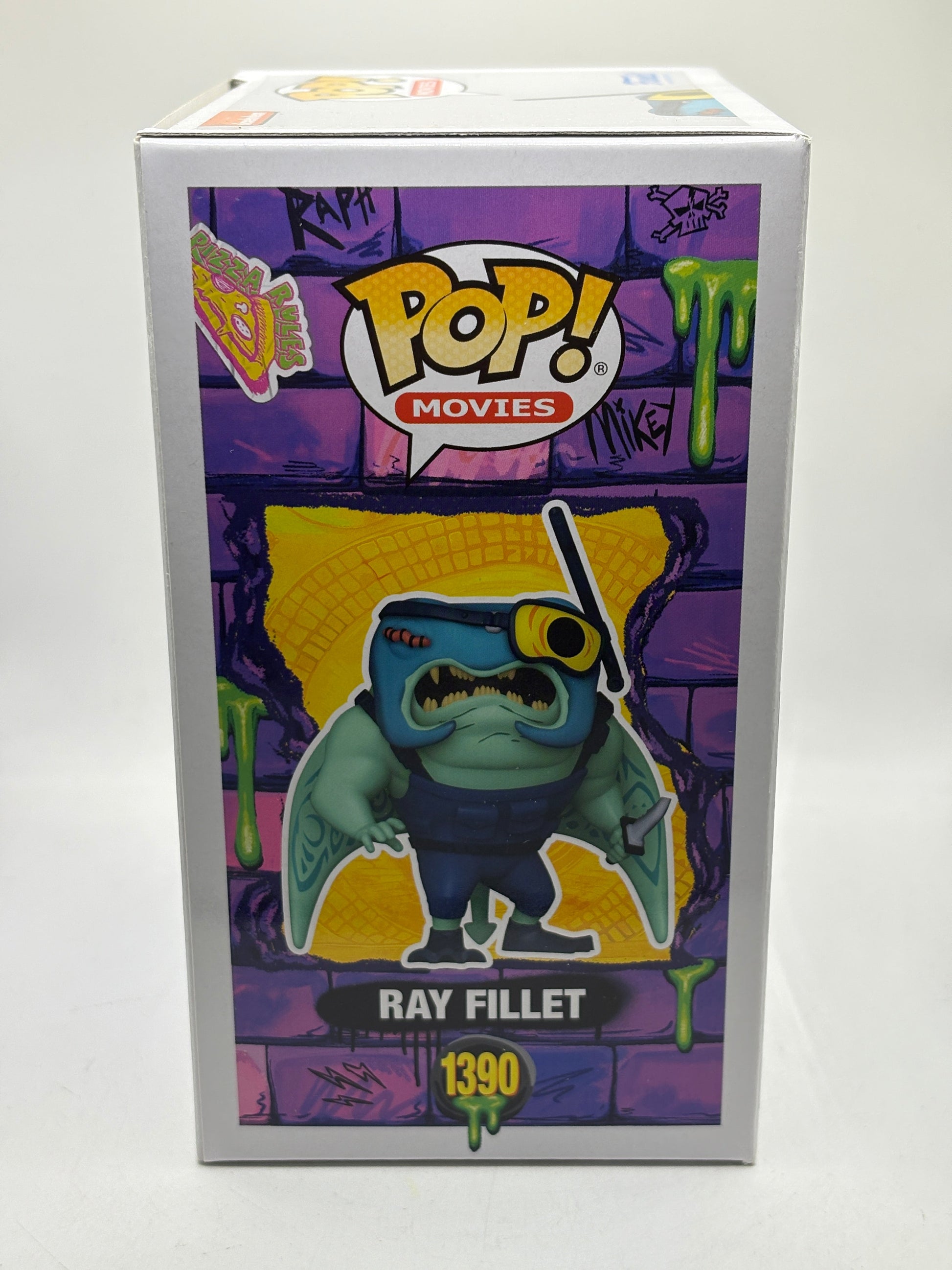 Funko POP! Movies TMNT Mutant Mayhem #1390 Ray Fillet 2023 Fall Con Limited FRENLY BRICKS - Open 7 Days