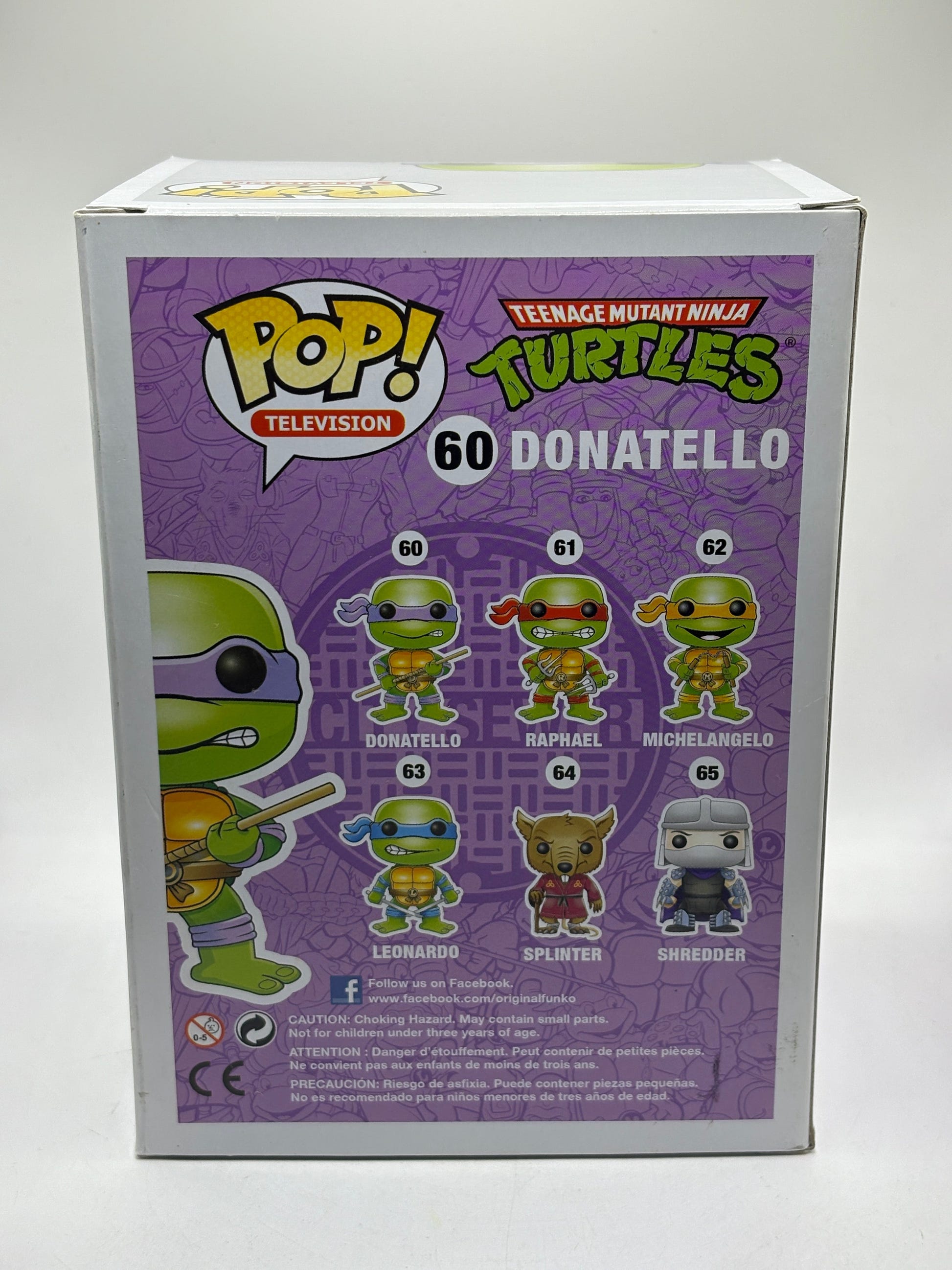 Funko POP! Television TMNT #60 Donatello Vinyl Figure, photo 3 image 3