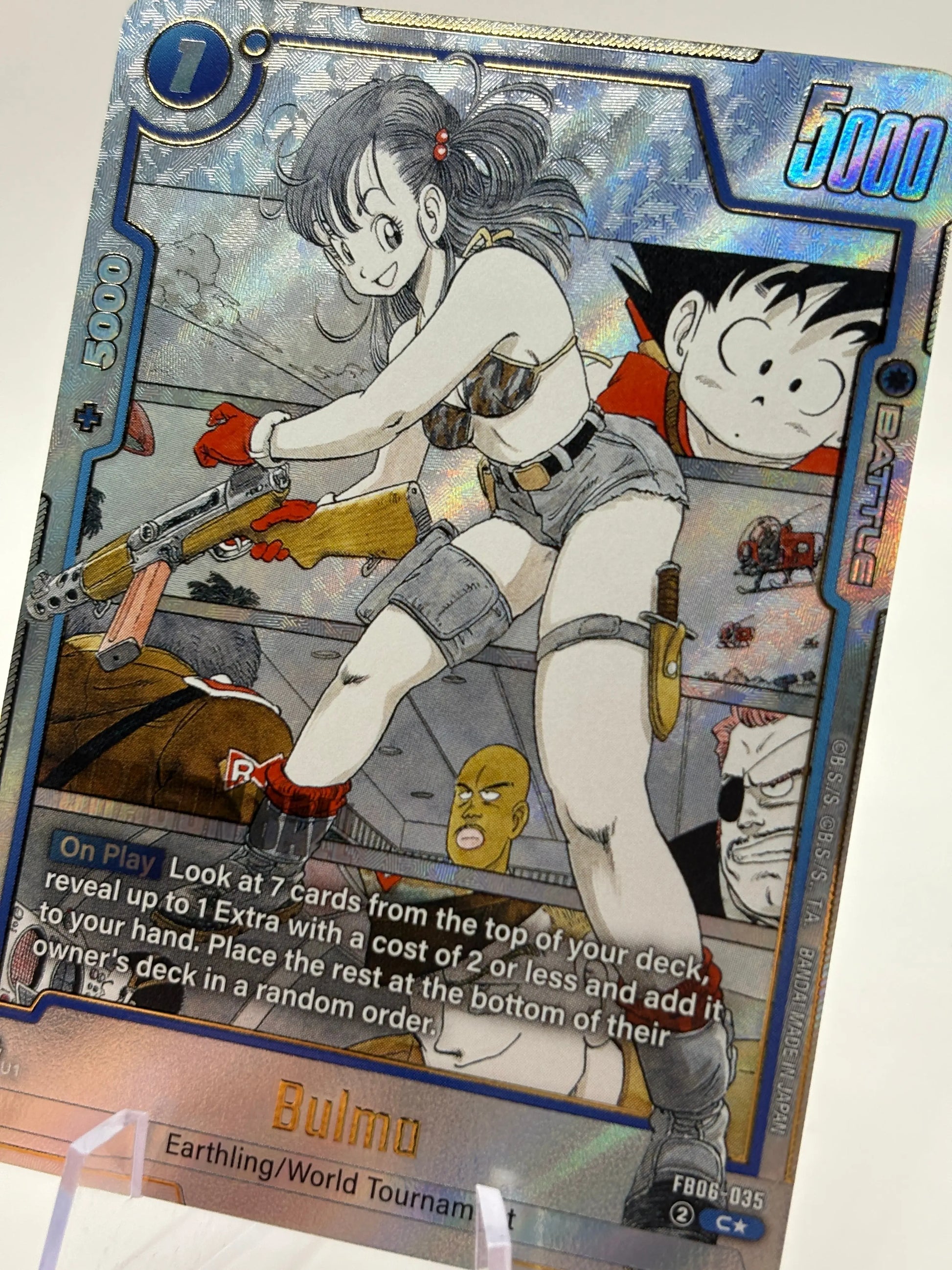 Dragon Ball Super Fusion World - Bulma FB06-035 Manga Common Alt Art NM FRENLY BRICKS - Open 7 Days