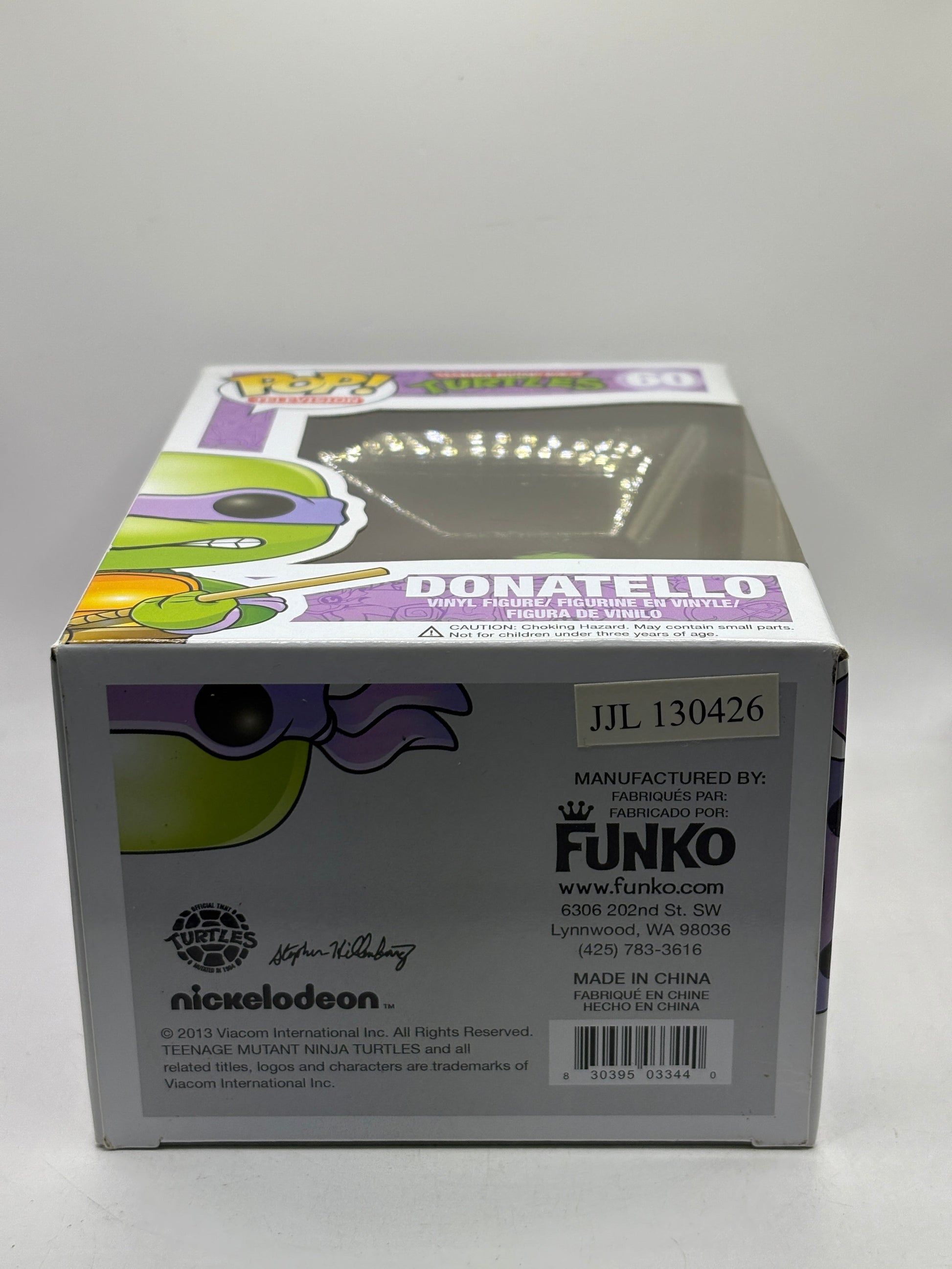 Funko POP! Television TMNT #60 Donatello Vinyl Figure FRENLY BRICKS - Open 7 Days