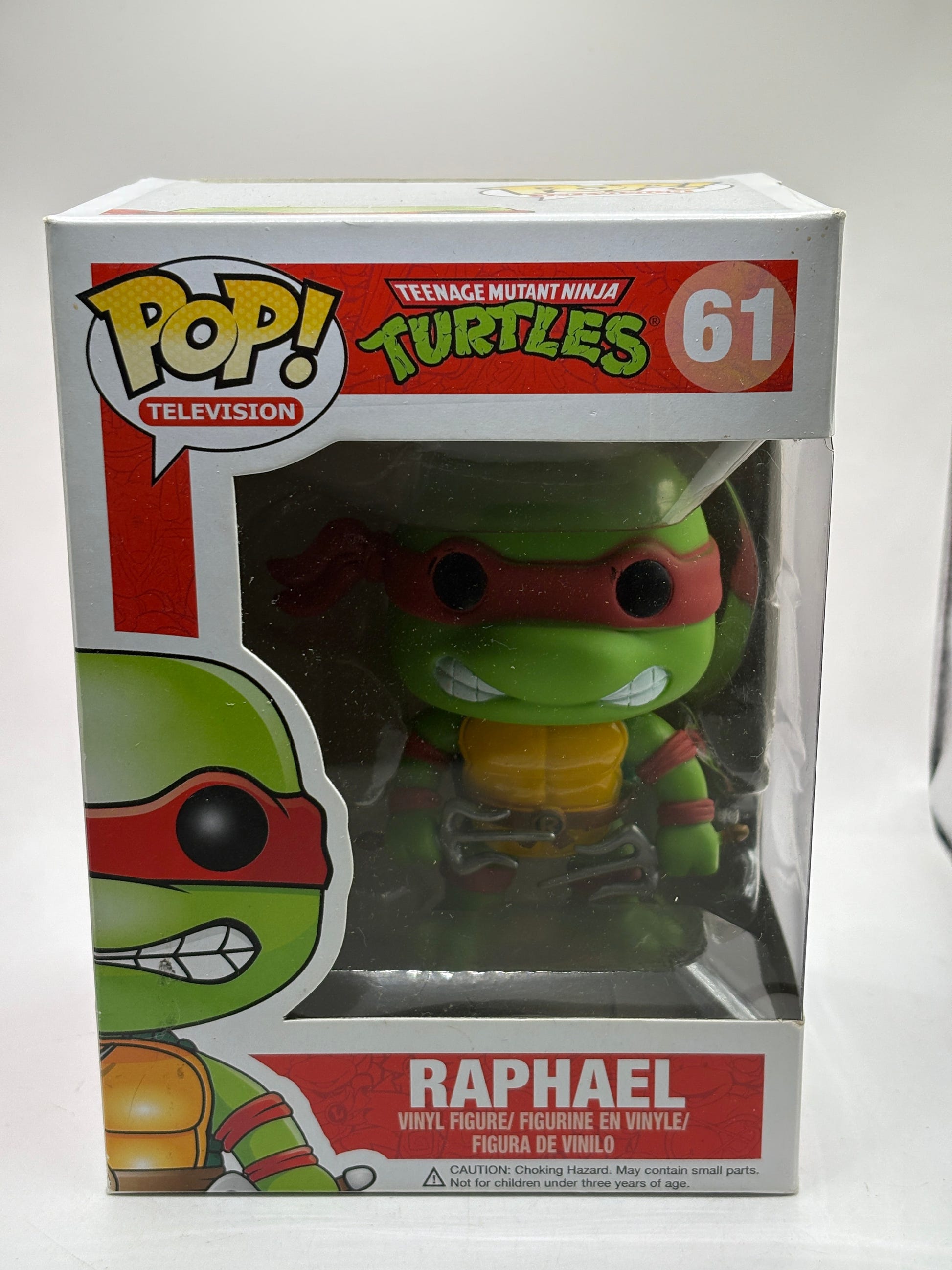 Funko POP! Television TMNT #61 Raphael Vinyl Figure FRENLY BRICKS - Open 7 Days image 1