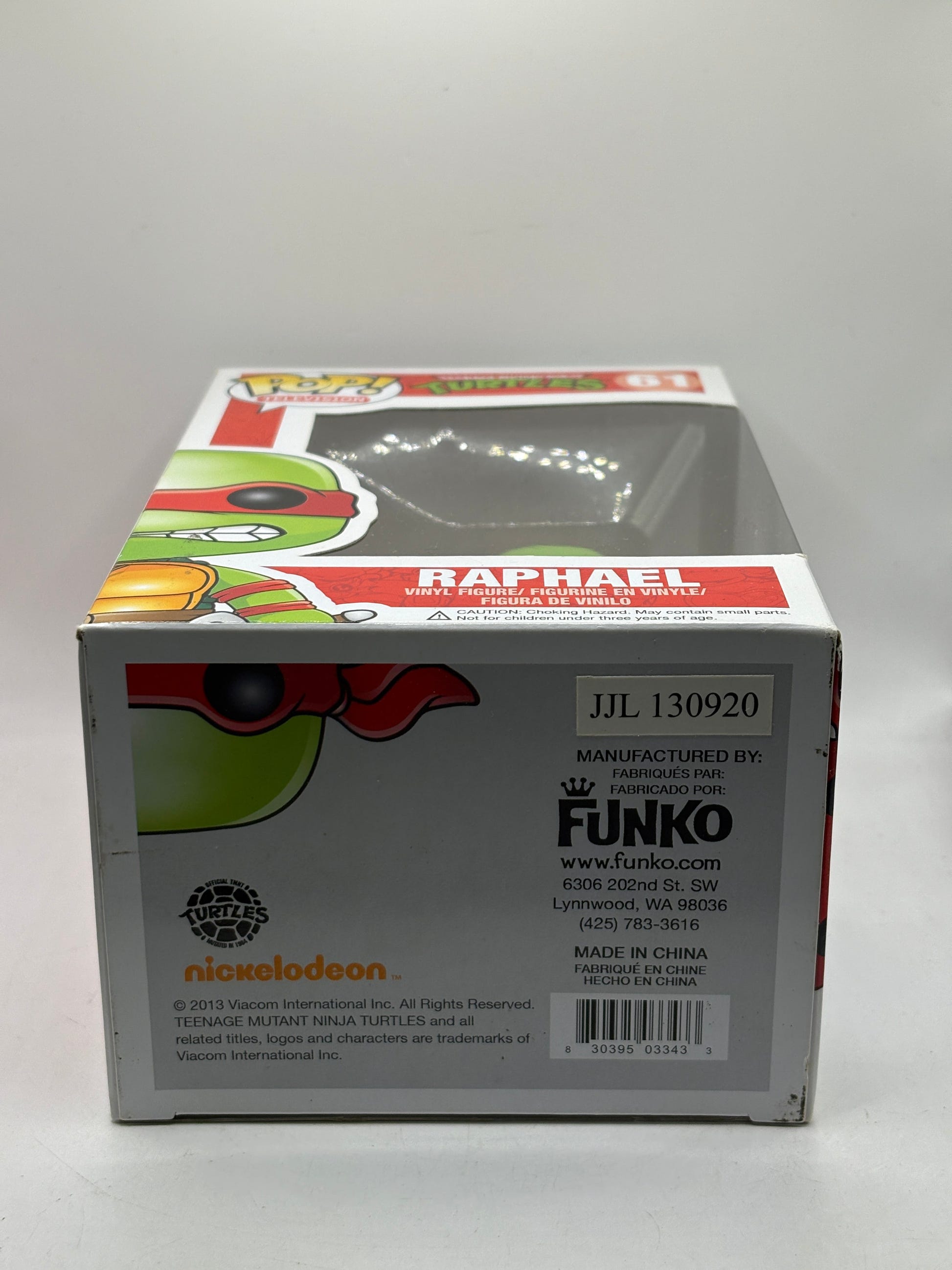 Funko POP! Television TMNT #61 Raphael Vinyl Figure FRENLY BRICKS - Open 7 Days image 6